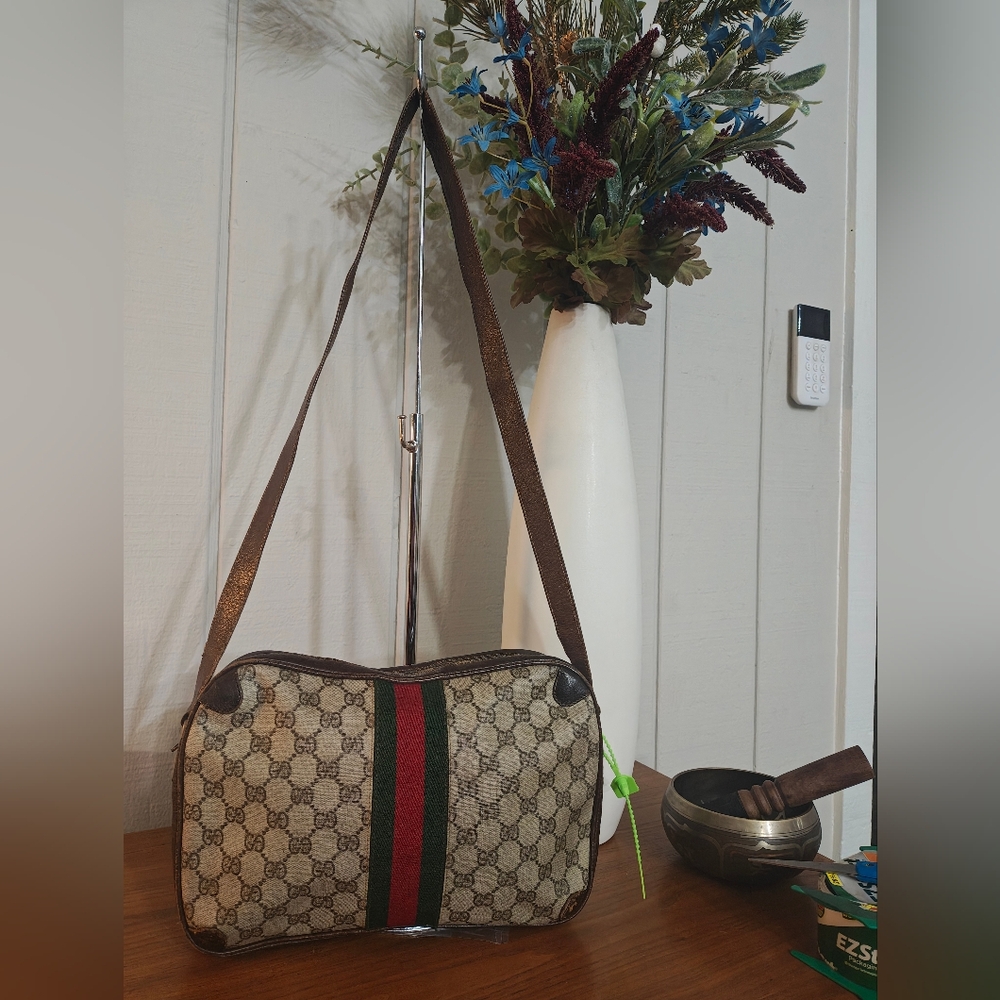 Gucci Monogram Crossbody Bag